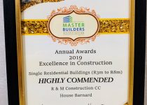 Master Builders Award – R&M Construction